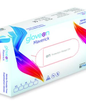 Gloveon Maverick Nitrile Exam Gloves Powder Free, Standard Cuff
